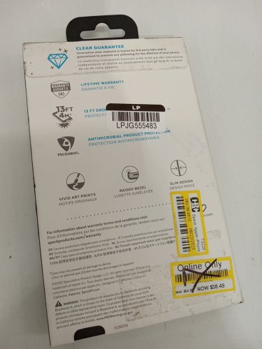 speck Presidio Ombre Phone Case for iPhone 13 Pro - Clear (Model: 3036244) image 3