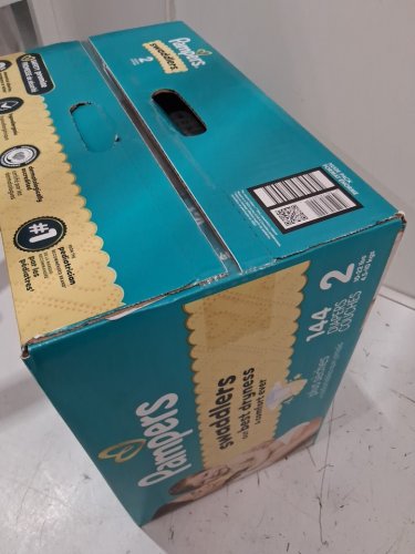 144PK PAMPERS SWADDLERS DISPOSABLE DIAPERS - SIZE 2 (12LBS -18LBS) image 3