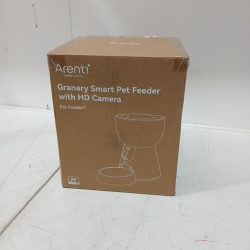 arenti Automatic Cat Feeder with 2K Camera - 4l - white/grey image 2
