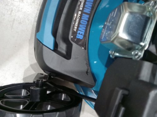 baotree hand push 3-in-1 gas powered lawn mower - 21" - 170cc - blue (model: km51p) image 6