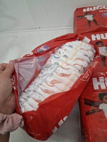 92PK HUGGIES LITTLE MOVERS DIAPERS - SIZE 4 - WHITE image 4