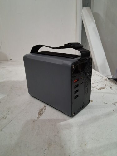 konfulon high capacity power bank with 5 outputs and led light - 30w - 80000mah - grey (model: A49Q) image 2