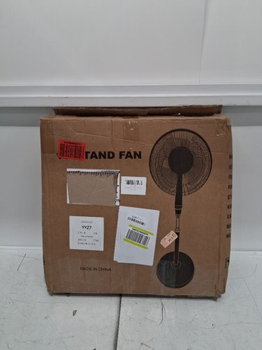 Mi hogar Pedestal Fan for Bedroom Oscillating Standing Fan - 16" - black image 2