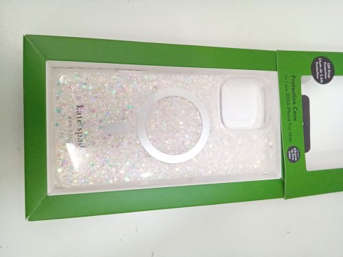Kate Spade Protective Phone Case with MagSafe for iPhone 16 Pro Max - Chunky Glitter image 3
