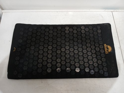 ShaktiMat Organic Cotton Certified Premium Acupressure Mat - Level 1 Intensity - black image 4
