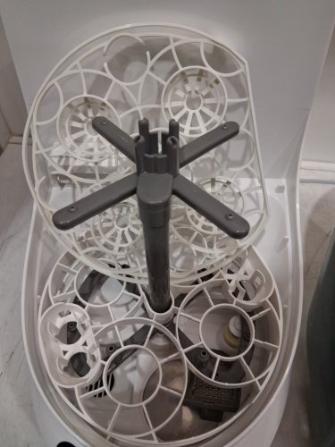 BABY BREZZA BOTTLE WASHER PRO - BABY BOTTLE WASHER, STERILIZER, AND DRYER, ALL IN ONE MACHINE CLEANS BOTTLES, PUMP PARTS & SIPPY CUPS (MODEL: BRZ0103) image 5