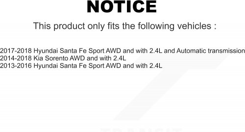 KUGEL CV AXLE SHAFT ASSEMBLY - FRONT RIGHT - FITS 2013 - 2018 HYUNDAI AND KIA MODELS (MODEL: NCV-HY37074) image 2