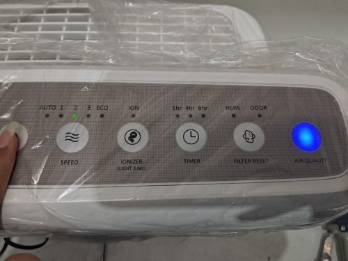 COWAY airmega MIGHTY COMPACT TOWER AIR PURIFIER WITH TRUE HEPA - WHITE (model: AP-1512HH(W)) image 4