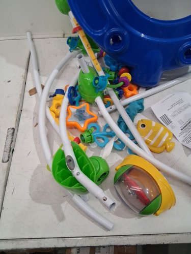 Baby Einstein Neptune's Ocean Discovery Jumper with Adjustable Height - 15+ multi-sensory toys/activities - 4 languages - Multi-colour (Model: 10455) image 5