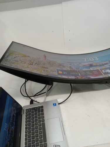 acer 49" dqhd UltraWide Curved Entertainment Monitor, AMD FreeSync Premium, 5120 x 1440, 120hz - black - (model:ei491cur) image 14