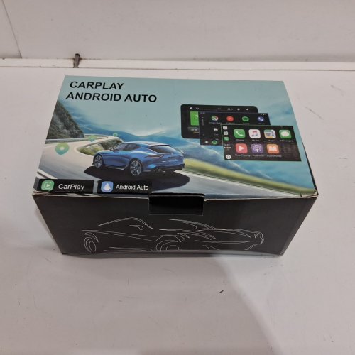 YAGEKING PORTABLE CAR STEREO MP5 PLAYER - WIRELESS CARPLAY ANDROID AUTO VIA BLUETOOTH, 7" HD SCREEN WITH MIRROR LINK, VOICE CONTROL, FM, TF CARD, USB, AUX - BLACK image 2
