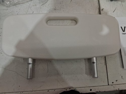 TUB TRANSFER BENCH FOR BATHTUB, ADJUSTABLE SHOWER SEATS FOR ADULTS - 400LBS CAPACITY - WHITE/SILVER (MODEL: FBL630263) image 6