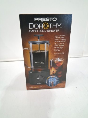Presto Dorothy Electric Rapid Cold Brewer - READY IN 15 MINUTES (MODEL: 02937) image 2