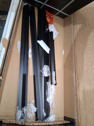 Reibii 5-TIER Heavy Duty Steel Shelving Racks - BLACK (MODEL: RBMS5L90L40W183H1) image 5