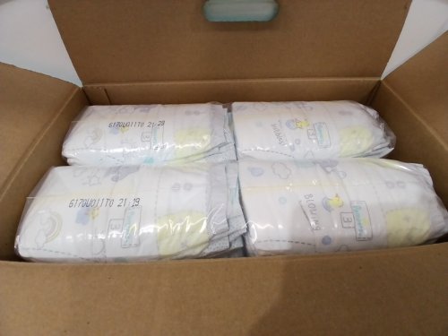 132PK PAMPERS SWADDLERS DIAPERS - SIZE 3 image 3