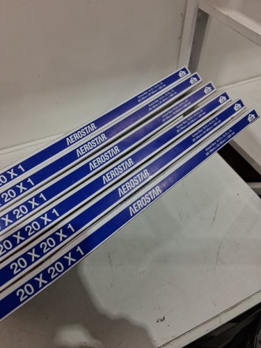 6PK Aerostar Pleated Air Filter, MERV 13, 20x25x1, WHITE, (MODEL:‎20x25x1 MERV 13) image 5