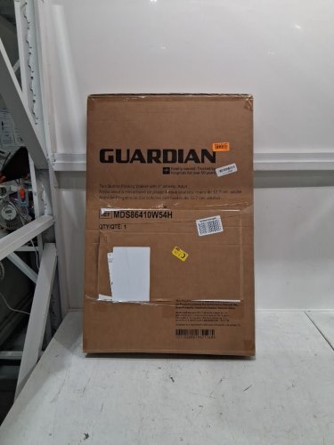 MEDLINE GUARDIAN ADJUSTABLE ALUMINUM 2-BUTTON FOLDING WALKER - 300LBS CAPACITY - GREY (MODEL: MDS86410W54H) image 2