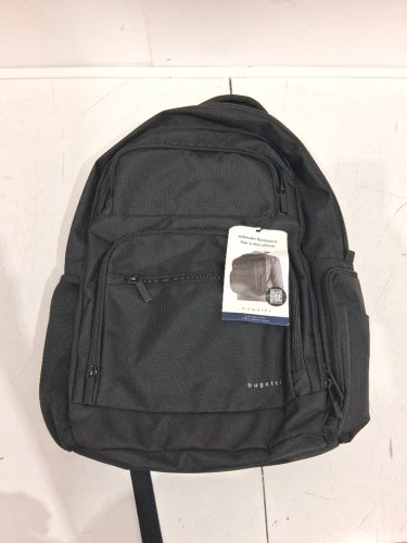 BUGATTI ULTIMATE BACKPACK WITH RFID ZIPPER POCKET & laptop pocket for up to 15.4" laptops - 40L - BLACK (MODEL: 1805676) image 2