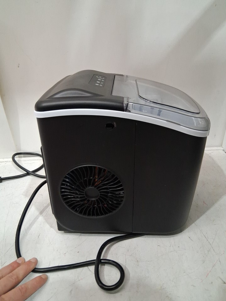 EUHOMY Countertop Ice Maker Machine - MAKES 26LB/Day - BLACK (MODEL: im-06d/IM001-Bbl-CAEH) image 9