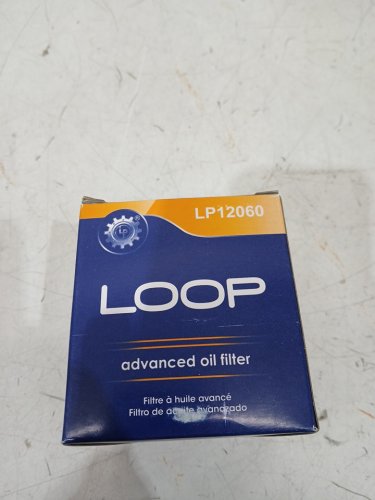 Loop engine oil filter - For Various SUV models - Blue - (Model: LP12060) image 2
