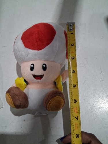 NINTENDO SUPERMARIO 10" TOAD PLUSH STUFFIE image 3