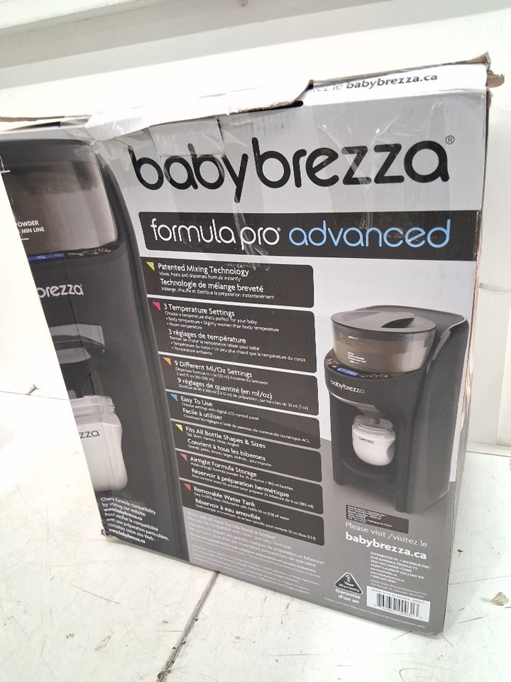Baby Brezza Formula Pro Advanced Formula Dispenser Machine, Automatically Mix a Hot Formula Bottle Quickly - BLACK (MODEL: FRP0131) image 2