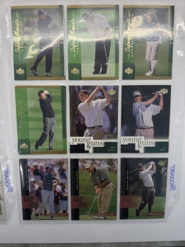 90 APPROX ASSTD UPPER DECK GOLF CARDS image 12