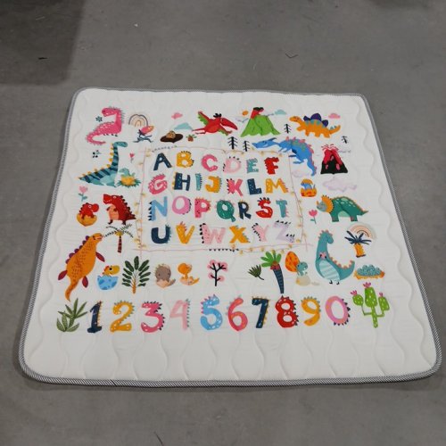 TREEBUD BABY Soft Foam PLAYMAT - 50" X 50" - MULTICOLOR - (MODEL:TB-LETTER-01) image 2