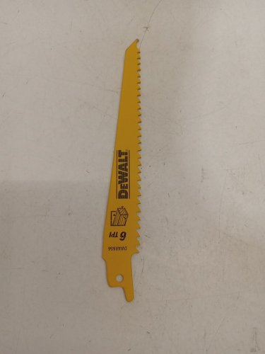 DEWALT MAX XR 20V BRUSHLESS CORDLESS RECIPROCATING SAW *TOOL ONLY* - yellow (MODEL: DCS382B) image 6