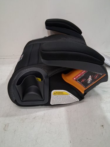 Chicco GoFit Plus portable travel Backless Booster Car Seat with LATCH Attachment & Quick-Release LATCH Removal - 40lbs -110lbs - Avenue Black/Charcoal Grey (MODEL: 10878) image 4