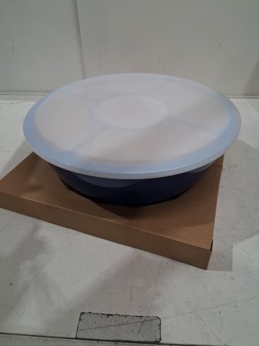 4PC PANDEX MELAMINE SERVING SET - BLUE PATTERN (MODEL:1901790) image 2
