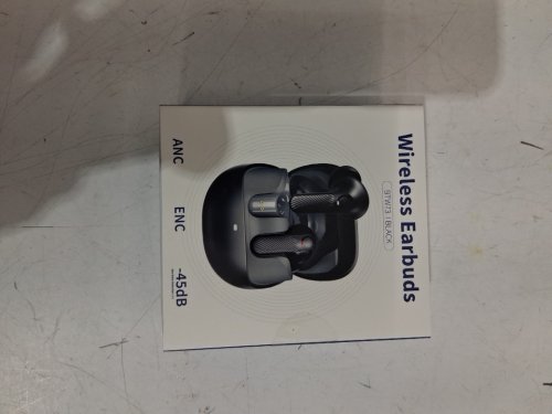 rohs active noise canceling wireless earbuds - black (model:btw73) image 2