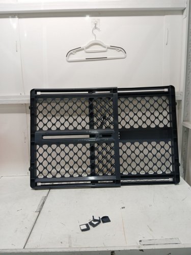 NORTH STATES TODDLEROO SUPERGATE CLASSIC 2-IN-1 PLASTIC SAFETY GATE - 26" X 26" - 42" - CHARCOAL GREY (MODEL: 8626C) image 3