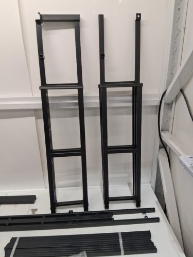 Heavy Duty Metal box spring Frame - full - 8" - black/grey/white (model: ytt-bs08-f) image 8