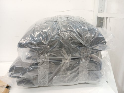 4PC Outdoor Patio Pillows - 12" and 12" x 16" - Black image 2