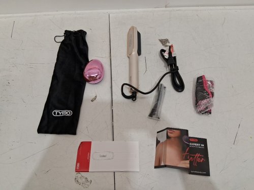 TYMO RING HAIR STRAIGHTENING COMB  - champagne (model: hc100g) image 3