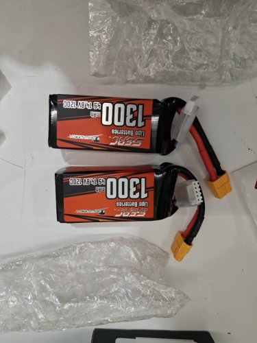 sunpadow high quality  S-ERC RTR FPV Batteries - 1300mAh - 14.8V - 120C -red/black- (model: XEC0008) image 4