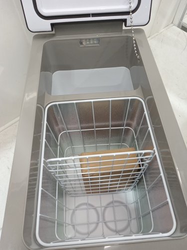 EUHOMY Electric Cooler Refrigerator Fridge/Freezer With APP Control - 55L CAP - 12V - Black/Grey (Model: CF001-55GR-CAEH) image 5