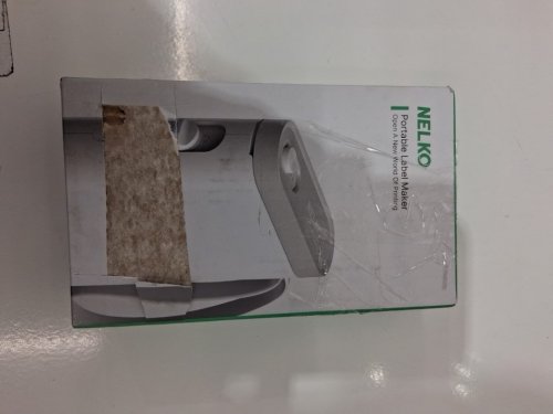 Nelko Portable Bluetooth Label Maker with Companion App - White/Grey (Model: P21) image 4