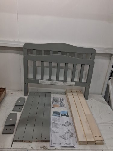 Lennox Furniture Toddler Bed Florence - 53" x 29.7" x 24.6" - Grey (model:113028TP.3A) image 3