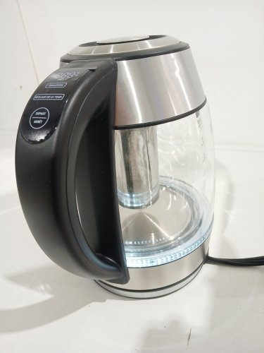 CHEFMAN DUAL-GLASS COOL-TOUCH DIGITAL KETTLE WITH ADJUSTABLE TEMPERATURE AND REMOVABLE TEA INFUSER - 1.7L (MODEL: RJ11-17-CTI-DG-CA-CO) image 4