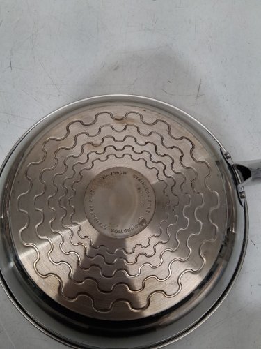 T-FAL OVEN SAFE FRYING PAN - 12" DIAMETER - STAINLESS STEEL image 4