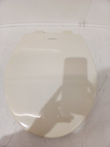 Dometic elongated Toilet Seat and lid - 15" - bone / cream (model: 385343831) image 3