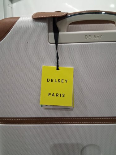 2pc Delsey Paris Chatelet air 2.0 28" spinner & 19" carry on set  - angora/beige &brown ( model: 40167697315) image 3