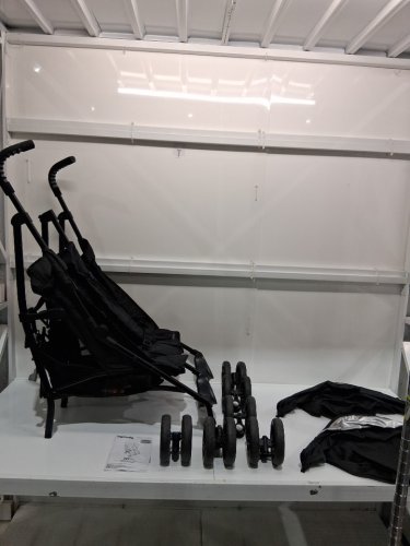 INGENUITY 3DLITE DOUBLE UMBRELLA STROLLER - 50LBS MAX - BLACK -(MODEL:31923) image 3