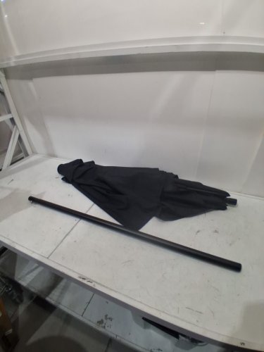 4-Rib Square Push-Up Umbrella - 7.5FT - Black image 3