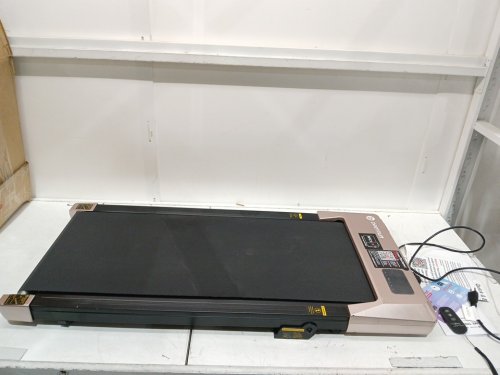 DeerRun Walking Pad Under Desk Treadmill with Incline - 2.5HP - 3.8mph - black/pink (Model: BA10-B) image 4