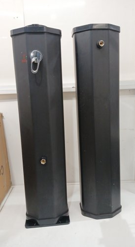 Solar Heated Outdoor Shower - 7FT - 10GAL - Black image 4