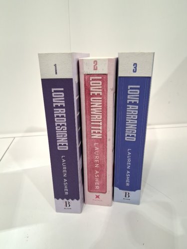 (paperback) 3pc lakefront billionaires complete series set (love redesigned, love unwritten, love arranged) by lauren asher image 2