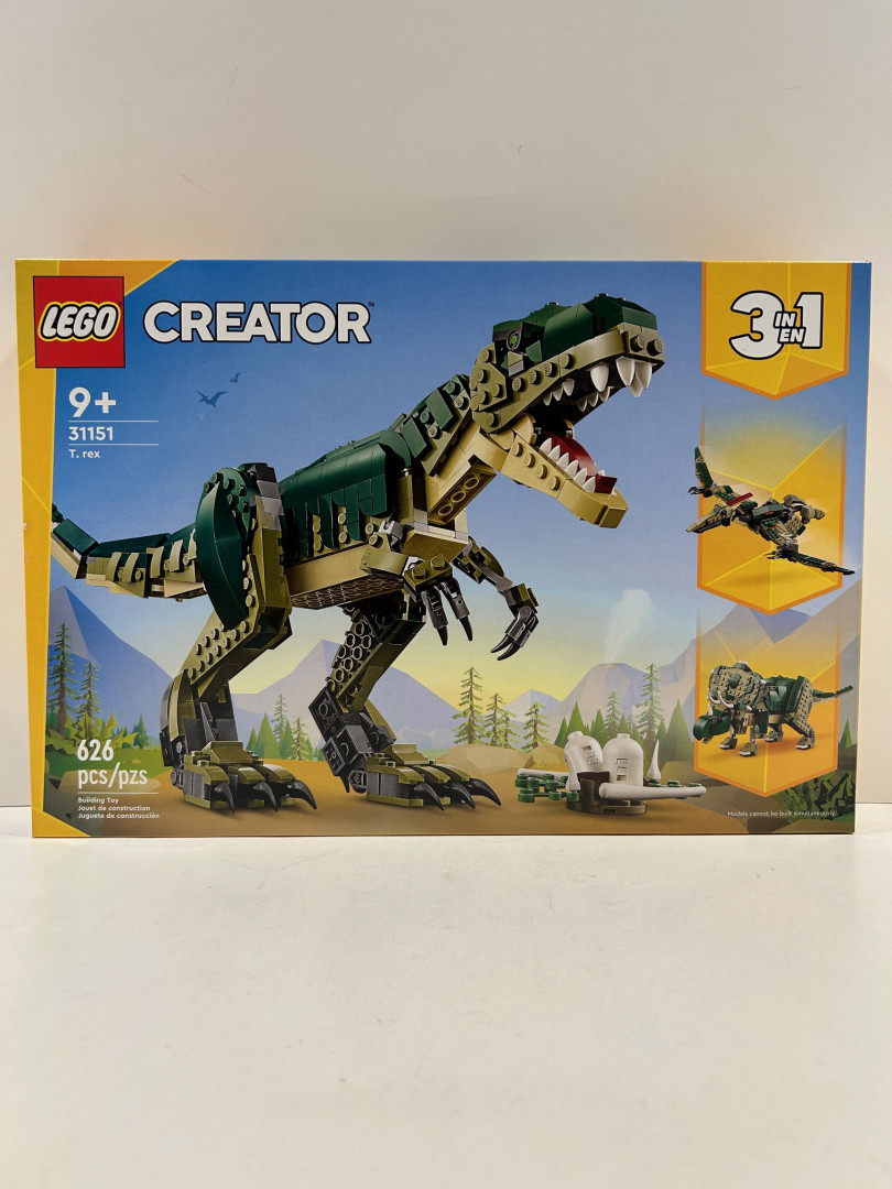 626pc Lego - creator - t.Rex **3 in 1** (31151) image 3